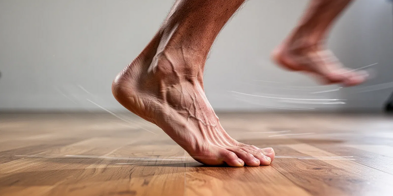 Fersen-Ballen-Wechsel: Einfache Übung stärkt Sprunggelenke - Foto: über boerse-global.de