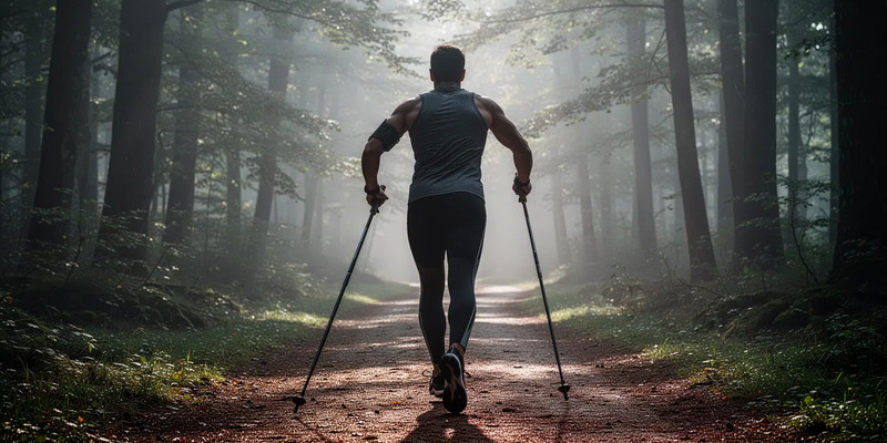 Nordic-Walking-Gymnastik: Der neue Trend gegen Rückenschmerzen - Foto: über boerse-global.de