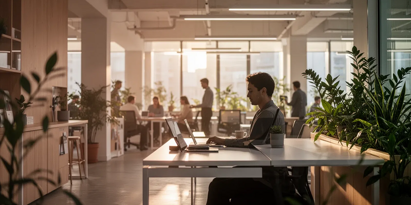 Coworking-Spaces boomen als Gegenmittel zur Homeoffice-Einsamkeit - Foto: über boerse-global.de