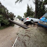 In der südspanischen Region Andalusien hat das Sturmtief Lenonardo für Chaos gesorgt. - Foto: Nono Rico / Europa Press/EUROPA PRESS/dpa
