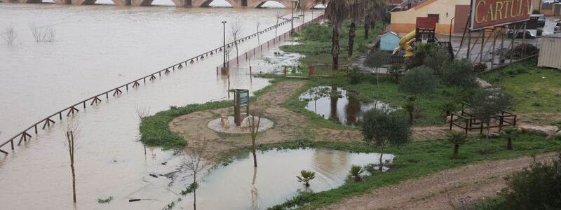 Die südspanische Provinz Cádiz war besonders von Starkregen betroffen. - Foto: Rocío Ruz/EUROPA PRESS/dpa