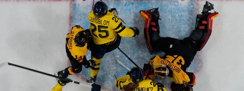 Die Schwedinnen waren zum Olympia-Start für Deutschland zu stark. - Foto: Petr David Josek/AP/dpa