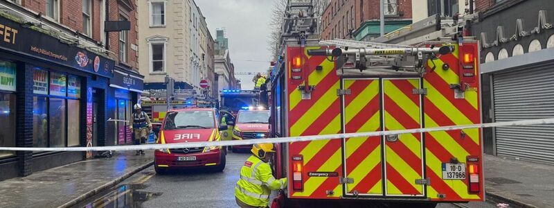 In Dublin hat sich ein Busunfall ereignet.  - Foto: Bairbre Holmes/PA Wire/dpa