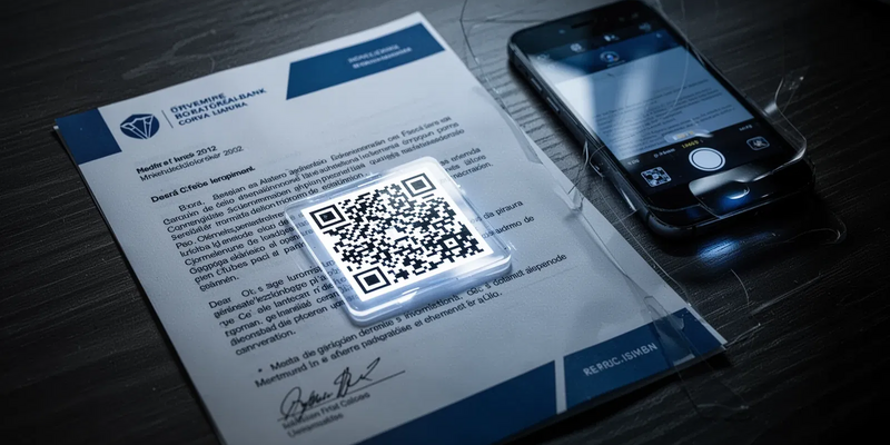 DKB-Kunden erhalten gefälschte Briefe mit QR-Code-Falle - Foto: über boerse-global.de