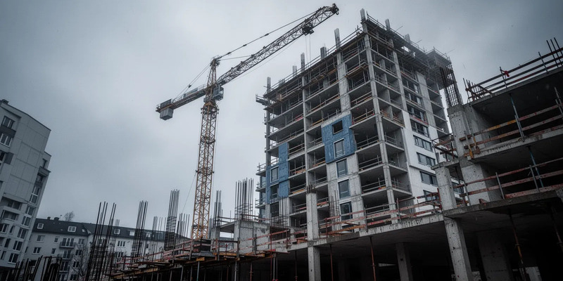 Bauwirtschaft 2026: Großinsolvenzen und Wohnungsbau-Krise belasten Branche - Foto: über boerse-global.de