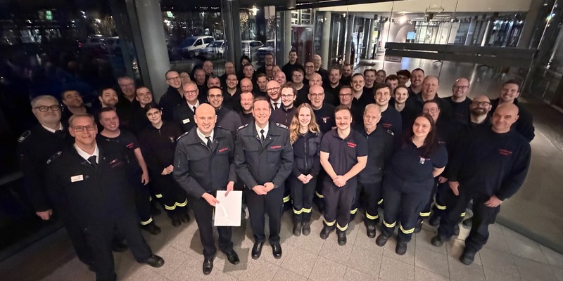FW-NE: Marcel Breuer wird stellvertretender Leiter der Freiwilligen Feuerwehr Kaarst - Foto: presseportal.de