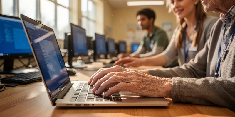 US-Städte und Regierung investieren Millionen in digitale Bildung für Senioren - Foto: über boerse-global.de