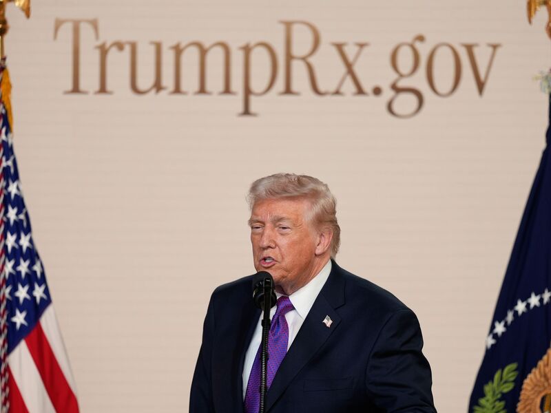 Trumps neue Regierungswebsite soll Amerikanern helfen, günstiger an Medikamente zu kommen.  - Foto: Alex Brandon/AP/dpa