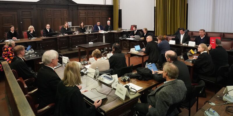 Zum siebten Mal sagt der mutmaßliche Chef der Entführer im Block-Prozess aus.  - Foto: Marcus Brandt/Pool dpa/dpa