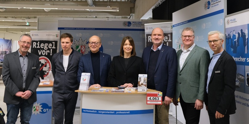 POL-GT: Baumesse 2026 im A2 Forum - Setzen Sie auf Einbruchschutz - Foto: presseportal.de
