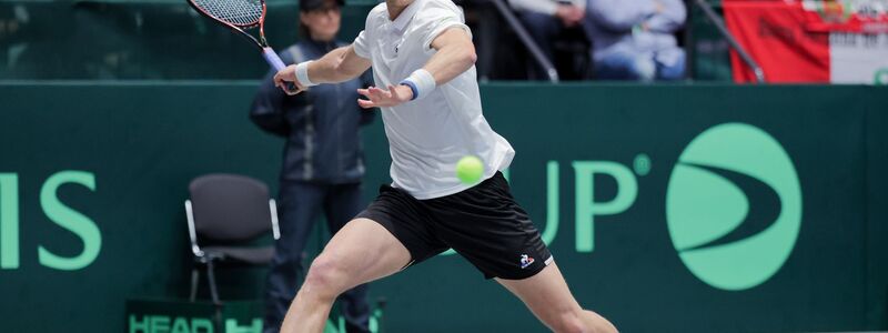 Erfolgreicher Auftakt: Yannick Hanfmann wurde seiner Favoritenrolle gerecht. - Foto: Rolf Vennenbernd/dpa