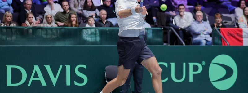 Jan-Lennard Struff sorgte für den zweiten deutschen Punkt - Foto: Rolf Vennenbernd/dpa