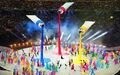 Farbenfroh ging die Eröffnungsfeier über die Bühne. - Foto: Michael Kappeler/dpa