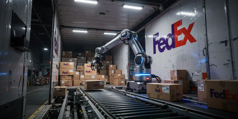 FedEx setzt auf Roboter „Scoop“ für automatische LKW-Entladung - Foto: über boerse-global.de