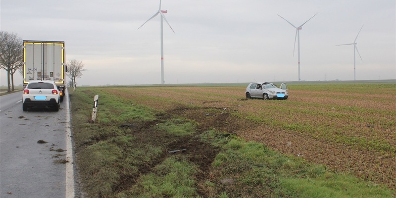 POL-DN: Leichtverletzt nach Überschlag mit PKW - Foto: presseportal.de