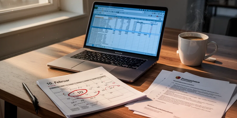 Umsatzsteuer-Voranmeldung: Frist für Januar endet am Dienstag - Foto: über boerse-global.de