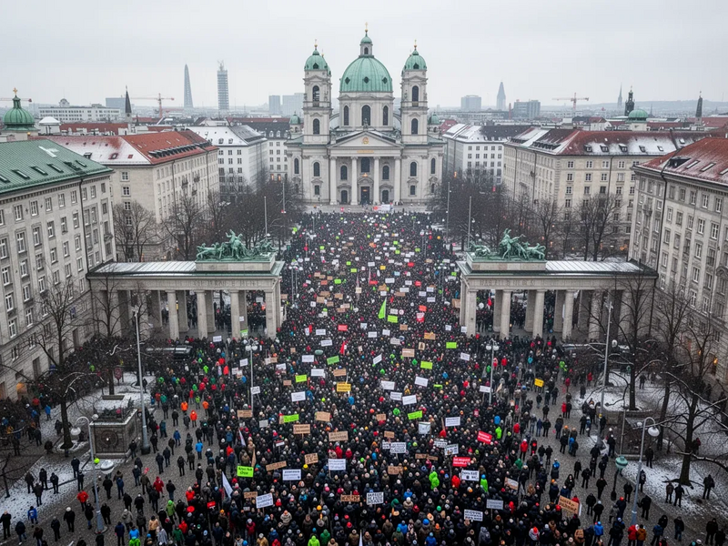 München: Tausende demonstrieren gegen explodierende Mieten - Foto: über boerse-global.de
