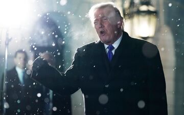 Kündigt weitere Gespräche mit dem Iran an - US-Präsident Trump.  - Foto: Jose Luis Magana/AP/dpa