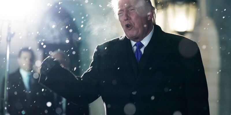 Kündigt weitere Gespräche mit dem Iran an - US-Präsident Trump.  - Foto: Jose Luis Magana/AP/dpa