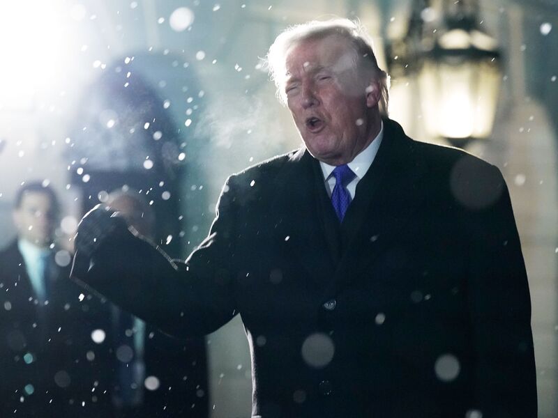 Kündigt weitere Gespräche mit dem Iran an - US-Präsident Trump.  - Foto: Jose Luis Magana/AP/dpa