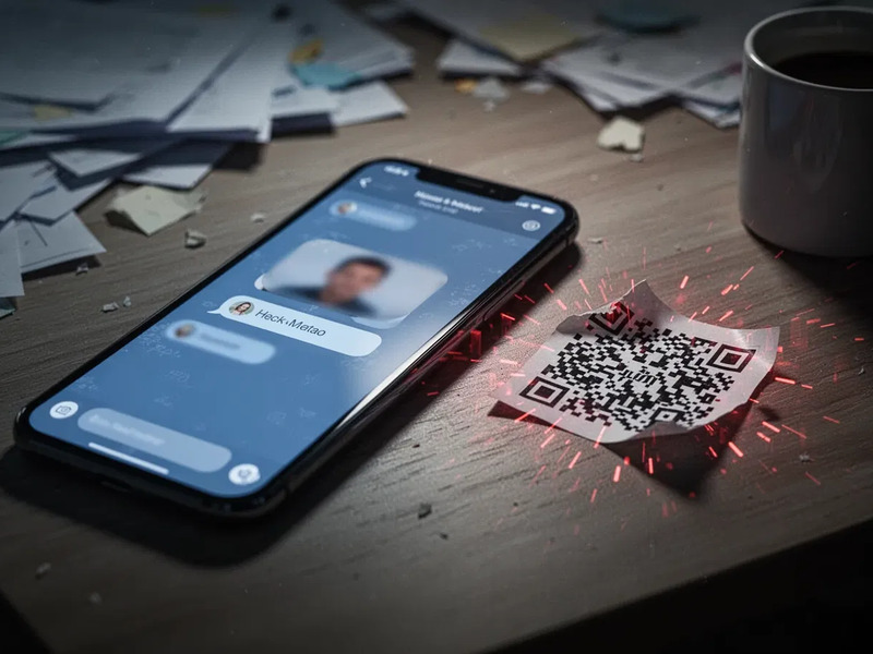 Betrüger nutzen WhatsApp und QR-Codes für neue Maschen - Foto: über boerse-global.de