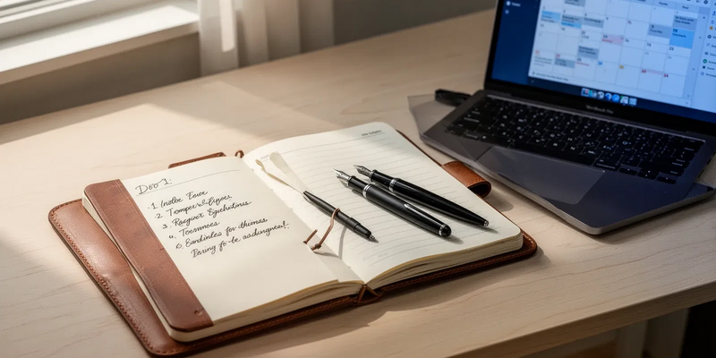 Papier und PC: Hybrides Zeitmanagement erobert Büros - Foto: über boerse-global.de