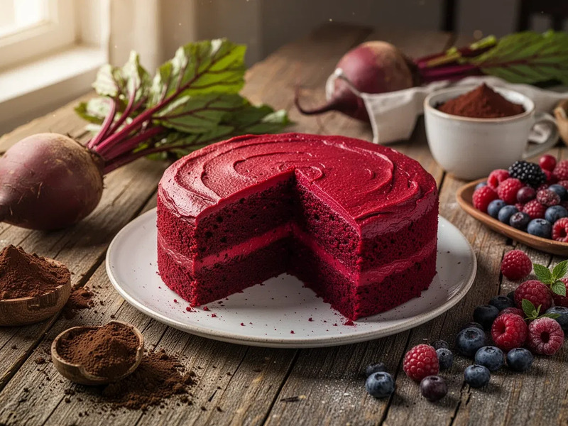 Red Velvet Cake: Rote Bete verdrängt künstliche Farben - Foto: über boerse-global.de