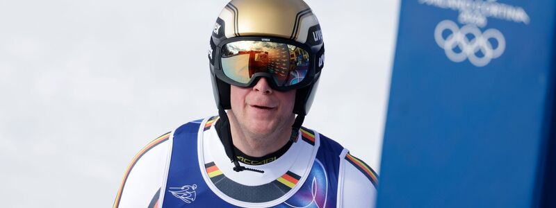 Als einziger Deutscher kommt Simon Jocher bei der Olympia-Abfahrt nur auf den 21. Platz. - Foto: Oliver Weiken/dpa