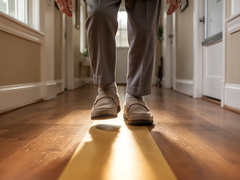 Seiltänzer-Gang senkt Sturzrisiko für Senioren - Foto: über boerse-global.de