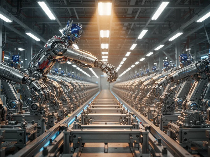 Tesla setzt alles auf den Roboter-Optimus - Foto: über boerse-global.de