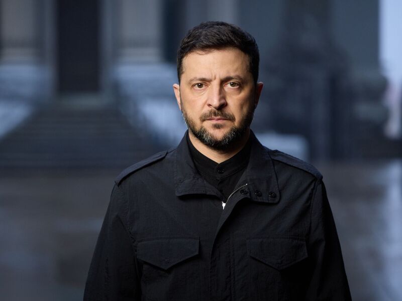 Neuerliche russische Angriffe auf westukrainische Energieanlagen erfordern laut Selenskyj eine harte Reaktion der Weltgemeinschaft. (Archivbild) - Foto: -/Press Service Of The President Of Ukraine/AP/dpa