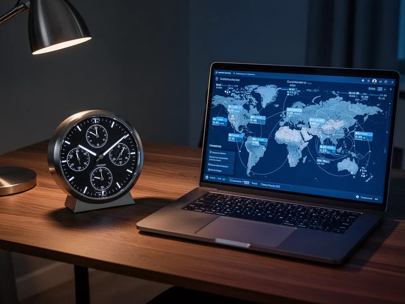 Zeitzonen-Chaos: Warum Pufferzeit zum Wirtschaftsfaktor wird - Foto: über boerse-global.de