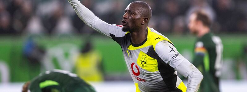 Rettete seine Mannschaft: BVB-Torjäger Serhou Guirassy. - Foto: David Inderlied/dpa