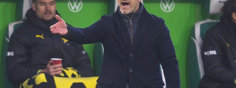 Rückkehr nach Wolfsburg mit Happy End: BVB-Cheftrainer Niko Kovac. - Foto: David Inderlied/dpa