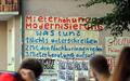 Fassadenbeschriftung gegen Mieterhöhungen (Archiv) - Foto: via dts Nachrichtenagentur