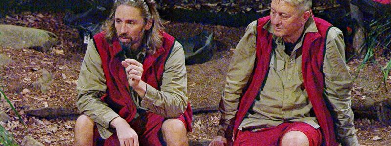 Gil und Hubert kämpfen um die Dschungelkrone. (Handout) - Foto: RTL/dpa