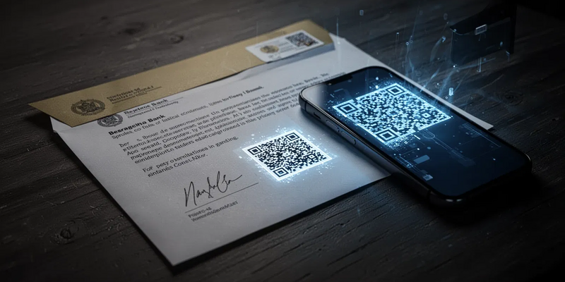 Quishing: Betrüger nutzen QR-Codes in gefälschten Bankbriefen - Foto: über boerse-global.de