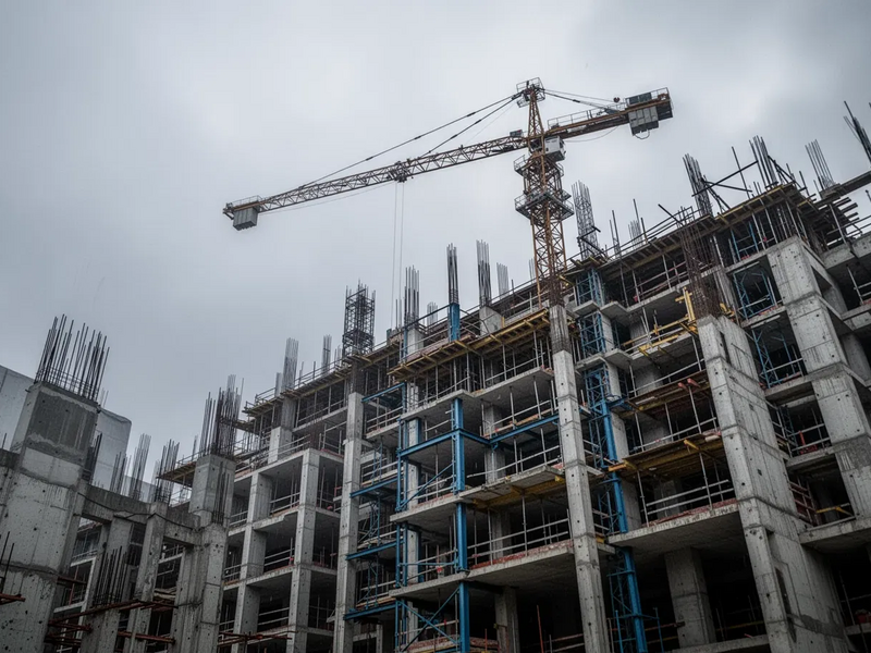 Deutsche Bauwirtschaft kämpft weiter mit der Krise - Foto: über boerse-global.de