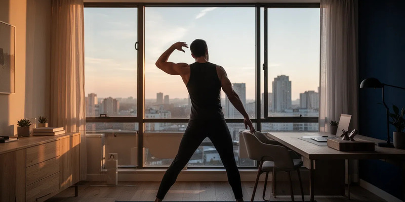 Butcher's Block Stretch: Diese Dehnübung löst Nackenverspannungen - Foto: über boerse-global.de