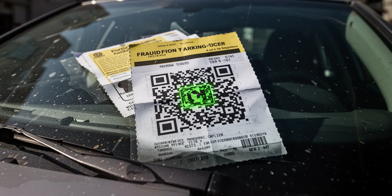 Quishing: Gefälschte Strafzettel mit QR-Code klauen Bankdaten - Foto: über boerse-global.de