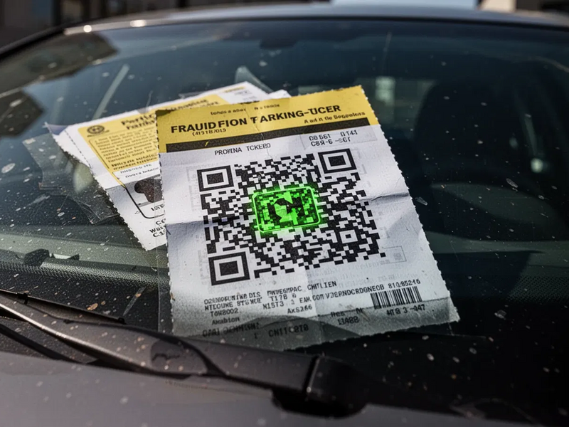 Quishing: Gefälschte Strafzettel mit QR-Code klauen Bankdaten - Foto: über boerse-global.de