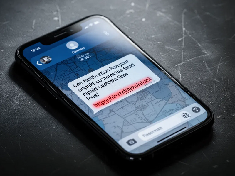 Smishing-Welle: Zoll-SMS erbeutet Smartphone-Daten - Foto: über boerse-global.de