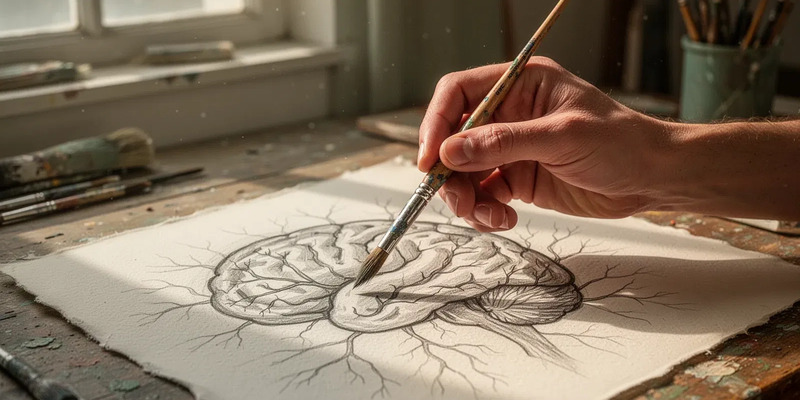 Zeichnen schützt das Gehirn besser als digitale Spiele - Foto: über boerse-global.de