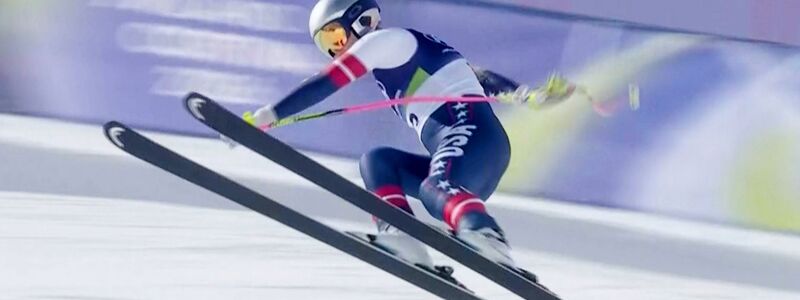 Die Abfahrt in Cortina sollte der letzte Höhepunkt ihrer großen Karriere werden. - Foto: Uncredited/Olympic Broadcasting Services via AP/dpa