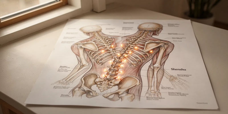 Shenshu: TCM-Punkt Blase 23 lindert chronische Rückenschmerzen - Foto: über boerse-global.de