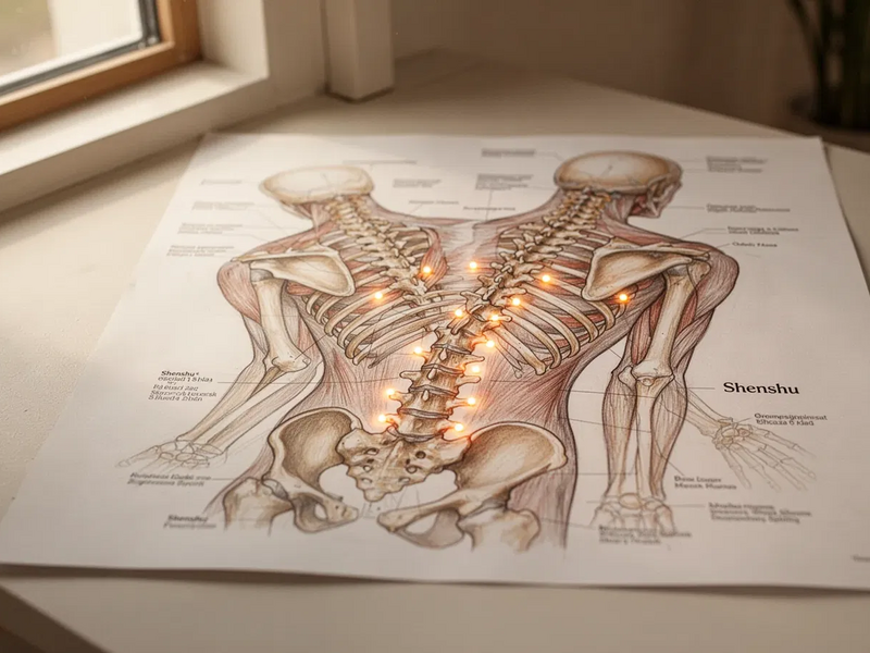 Shenshu: TCM-Punkt Blase 23 lindert chronische Rückenschmerzen - Foto: über boerse-global.de