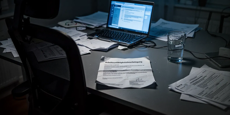 Homeoffice-Präsentismus: Krank arbeiten wird zur Regel - Foto: über boerse-global.de