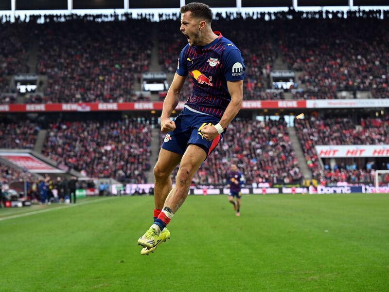 Hatte viel Grund zum Jubeln: Christoph Baumgartner. - Foto: Federico Gambarini/dpa