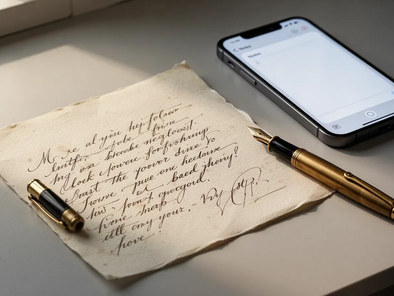 Handschrift erlebt Renaissance als Werkzeug der Achtsamkeit - Foto: über boerse-global.de