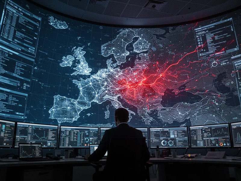 KI entscheidet den Cyberkrieg um Europas Stromnetze - Foto: über boerse-global.de